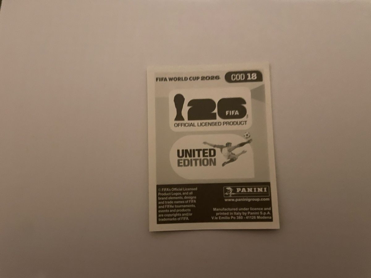 Panini Sammelbilder & Trading cards: FIFA WM 2026 Fiston Mavele COD 18 – Neu (gemäss Beschreibung) aus Winterthur von Cobraforce 1