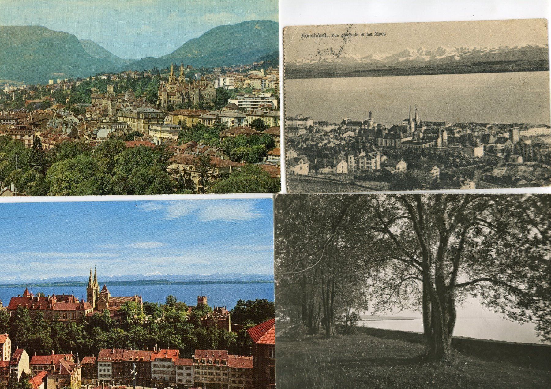 Cartoline postali: 11 Ansichtskarten Neuenburg – Usato da Röthenbach i. E. venduto da Heureka5