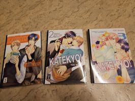 Manga KATEKYO! 1-3 guter Zustand