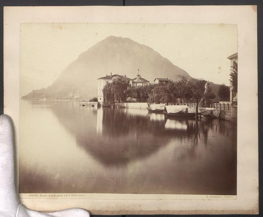 Fotografie & Manifesti: Fotografie Lugano, Monte S. Salvatore ed – Usato da Berlin venduto da bartko-reher