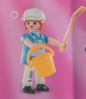 PLAYMOBIL FI?URES 70160 SERIE 16 girls 11 PAINTER GIRL