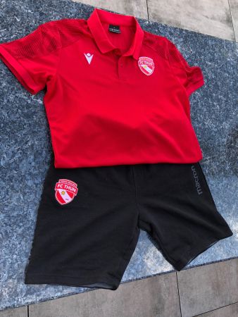 Polohemd + Hose kurz grösse L / FC Thun