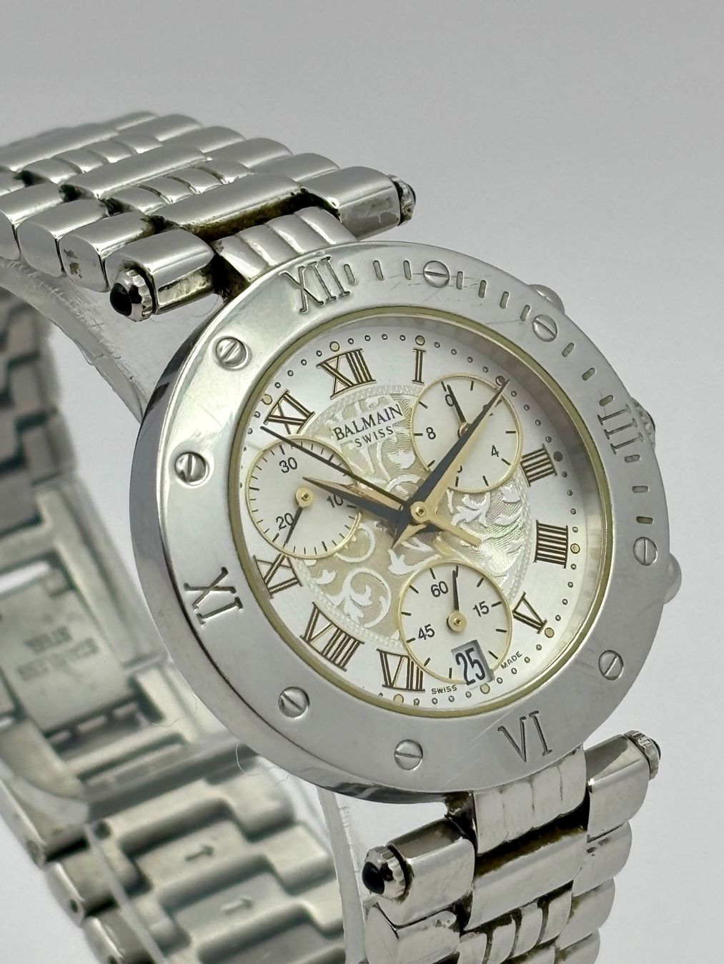 Balmain Orologi: BALMAIN SWISS CHRONOGRAPH/DATE – Usato da Rorschach venduto da ZeitWerk.10 2