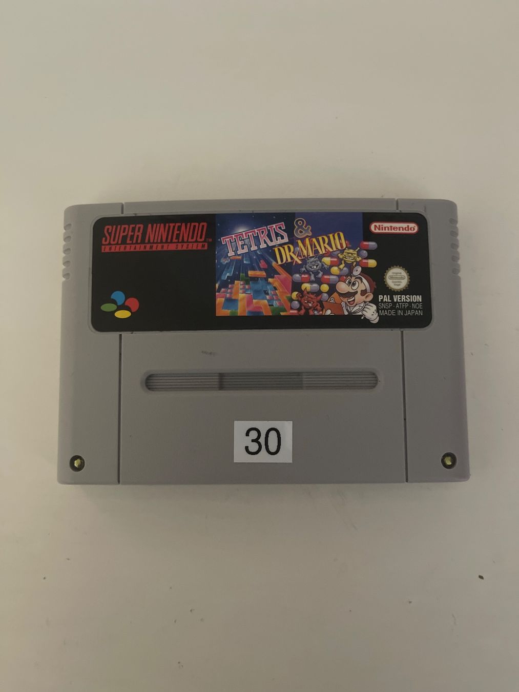 Nintendo Giochi: Super Nintendo Tetris & Dr Mario jeu – Usato da Renens VD venduto da dan_b8tt