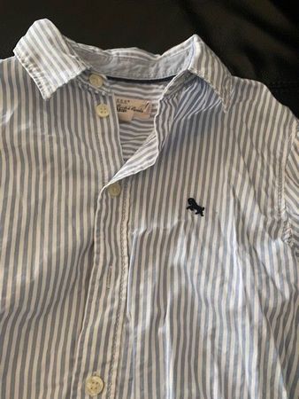 Hemd aus Baumwolle, Gr. 140 von H & M L.O.G.G.