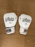 Boxhandschuhe Fairtex weiss 14oz