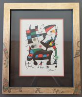 Joan Miró - Original Farblithografie "Oda a Joan Miró" 1973