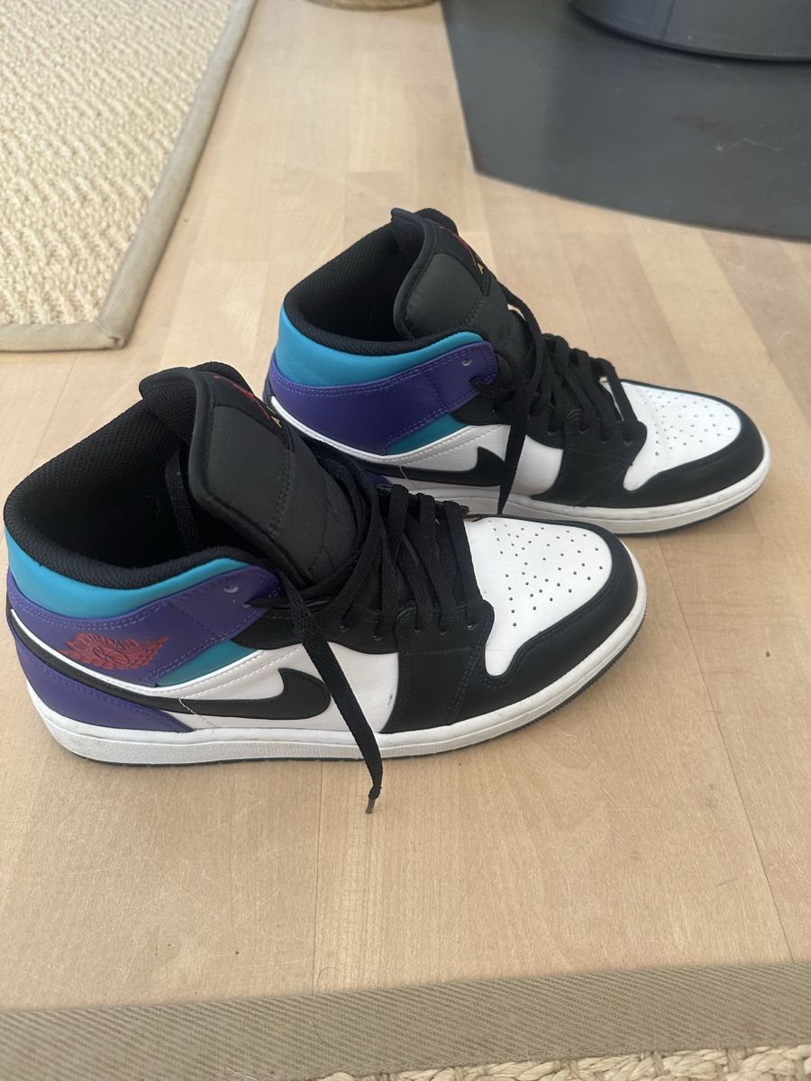 Jordan Scarpe da uomo: AIR JORDAN 1 Mid 'Aqua' Style Gr.43 – Nuovo (secondo la descrizione) da Vinelz venduto da Sanela-B 1