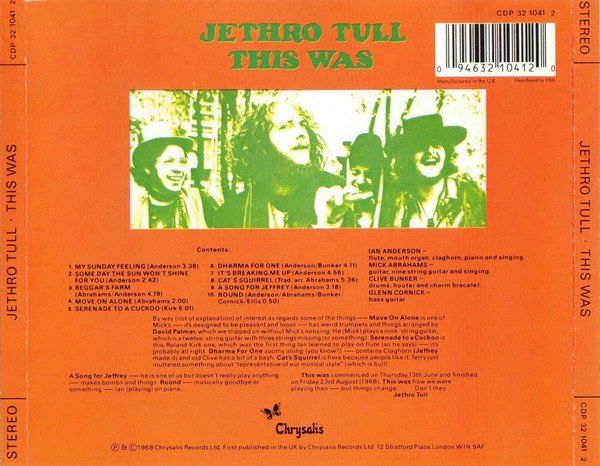 CDs: This Was Jethro Tull  auf CD – D'occasion à Basel par ideashop 1