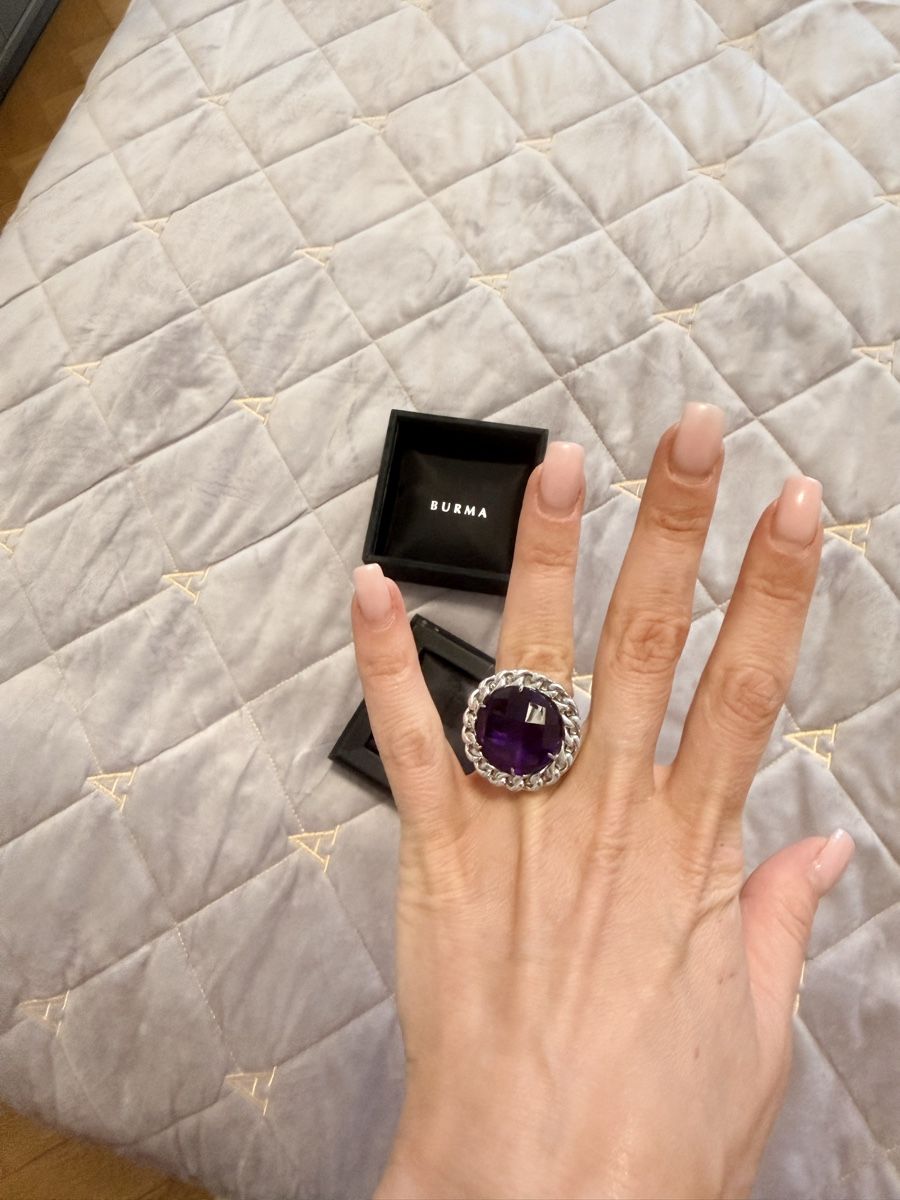 Anelli: Burma bijoux ring with amethyst – Usato da Genève venduto da iri_f78b 4