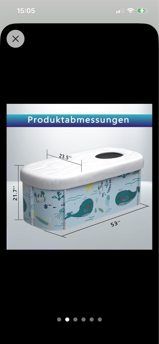 Badewannen: Faltbare Badewanne – Gebraucht aus Allschwil von selake990673 3
