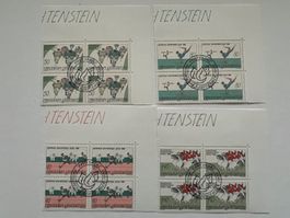 Liechtenstein Viererblock 888-891 FDC   (4286)