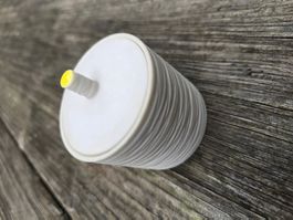Porzellan: Dose mit Deckel