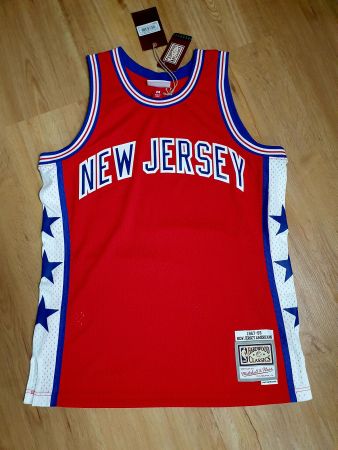 NEW JERSEY TRIKOT MITCHELL NESS GRÖSSE M NEU