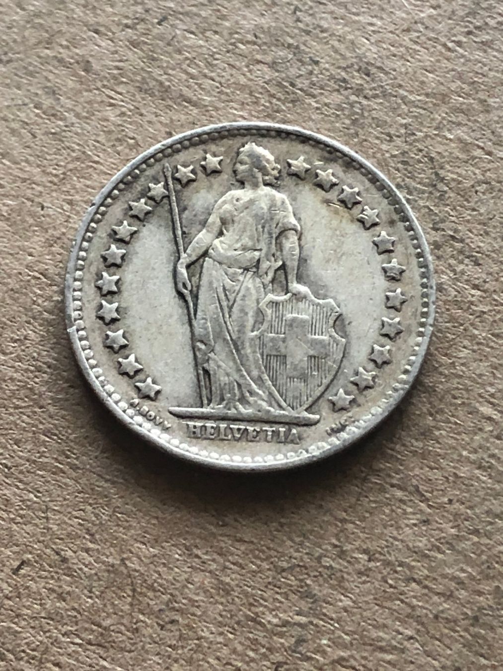 Toutes les monnaies: 50 Rp. 1945 – D'occasion à Schötz par Odpa 1