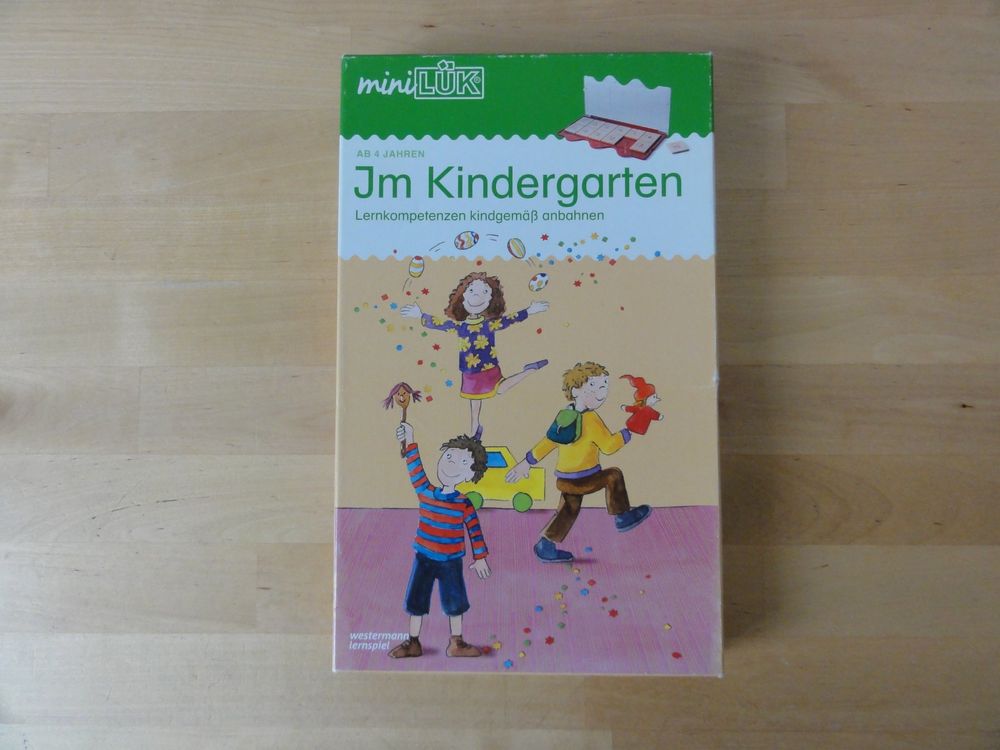  MINI LÜK SET "Im Kindergarten" (Gebraucht) in Zürich für CHF 16 – mit Bildidee 