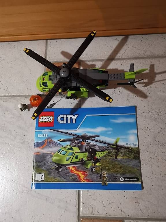 Baukästen: Lego 60123 Vulkan-Versorgungshelikopter – Gebraucht aus Kirchberg BE von sonne88 2