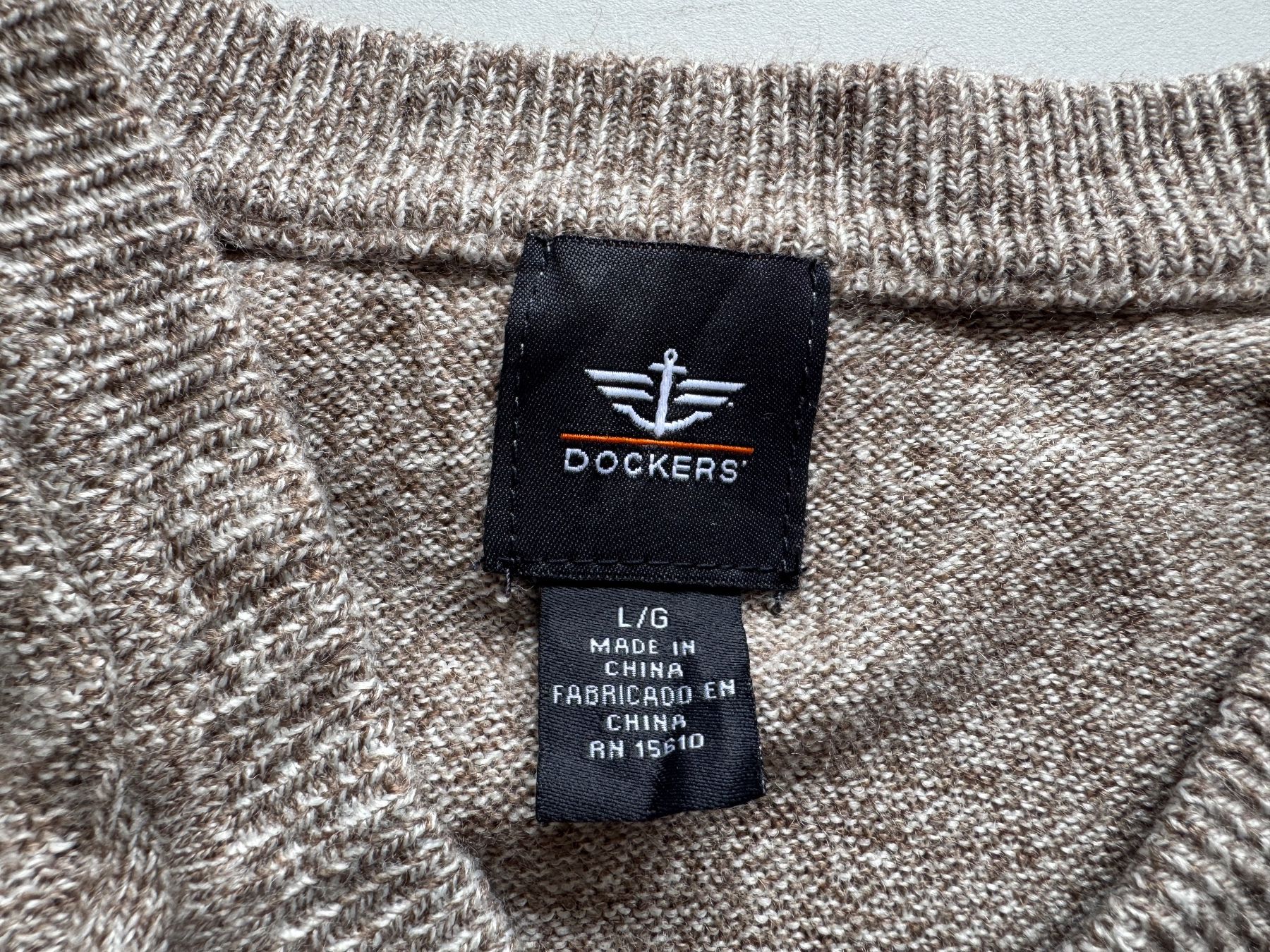 Maglioni & Felpe: Dockers Gilet Sz L MEN Pullover – Usato da Neuchâtel venduto da _Easy_to_Find_ 1