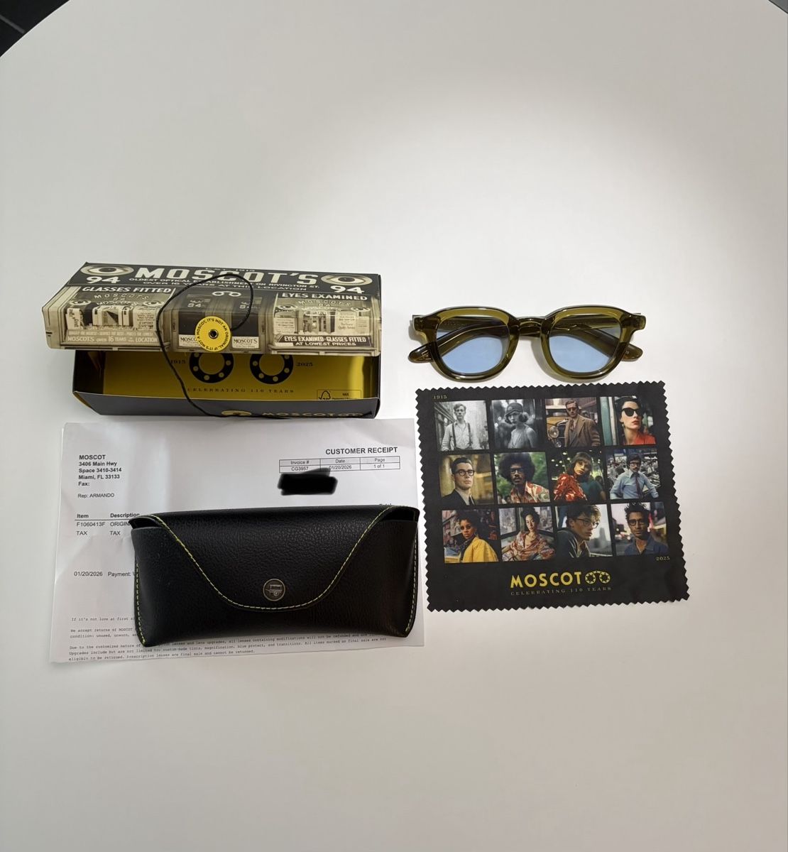Moscot Occhiali & Lenti: MOSCOT Sonnenbrille Dahven Sun – Nuovo (secondo la descrizione) da Zürich venduto da lazaro.99