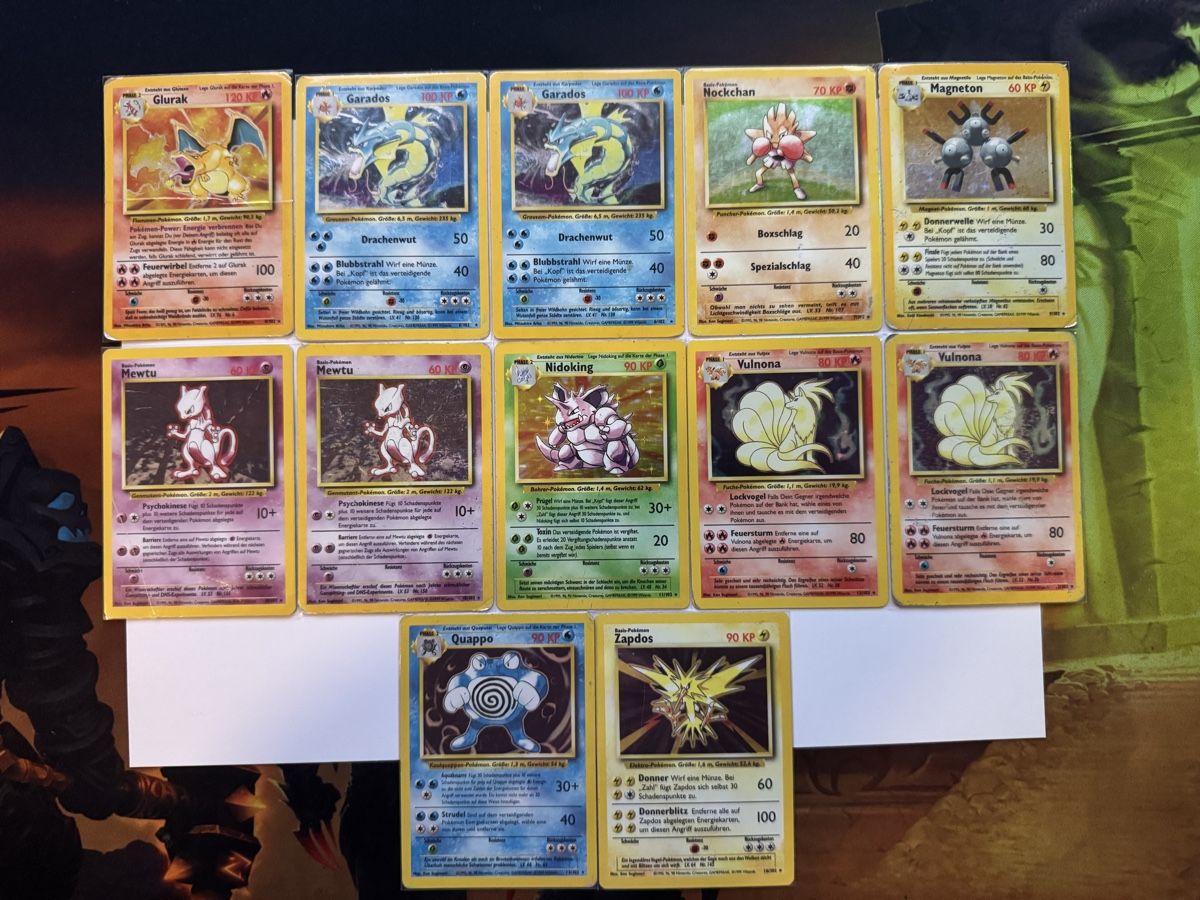 Pokémon Carte collezionabili: Pokemon TCG Base Set Sammlung Deutsch – Usato da Oberdiessbach venduto da design13
