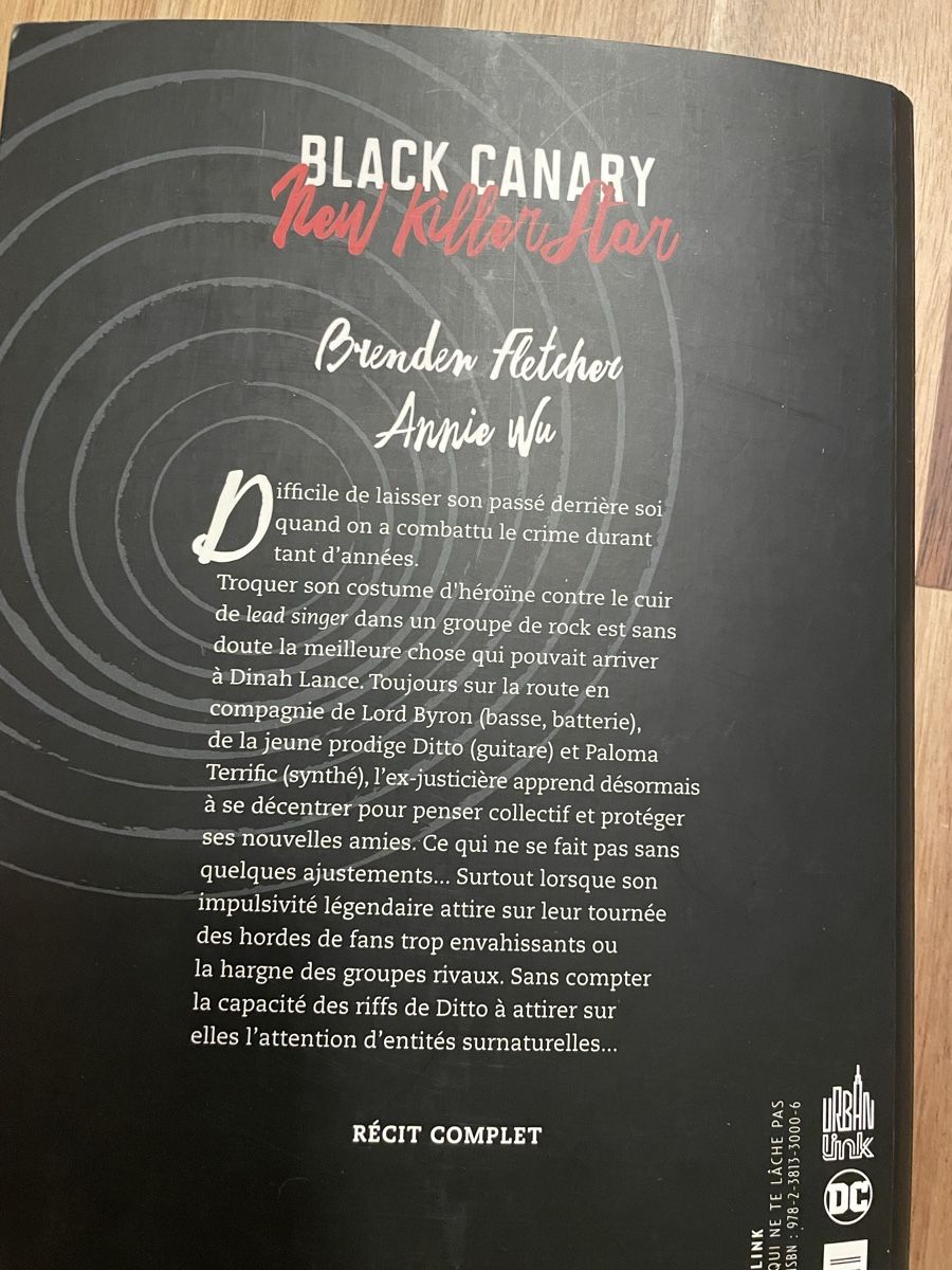 Comics: Black Canary: New Killer Star - Récit Complet - DC Comics – Gebraucht aus Crissier von Nouchki76 4