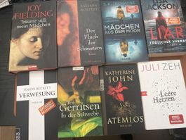 8 spannende Thriller- Buchpaket 3