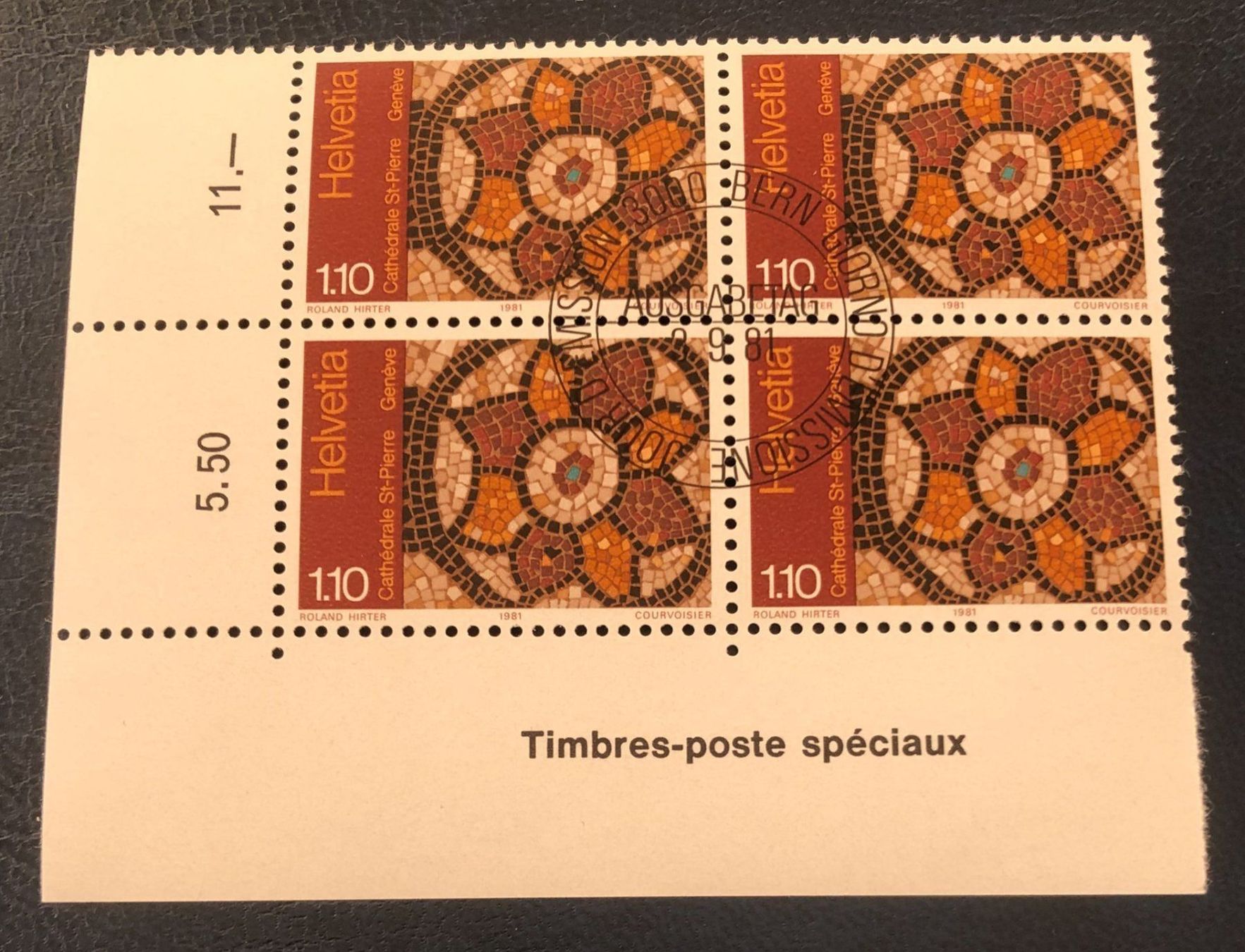 Tutti i francobolli: 4 er Block Nr.659 mit Vollstempel Bern – Usato da Aarau venduto da Billa007