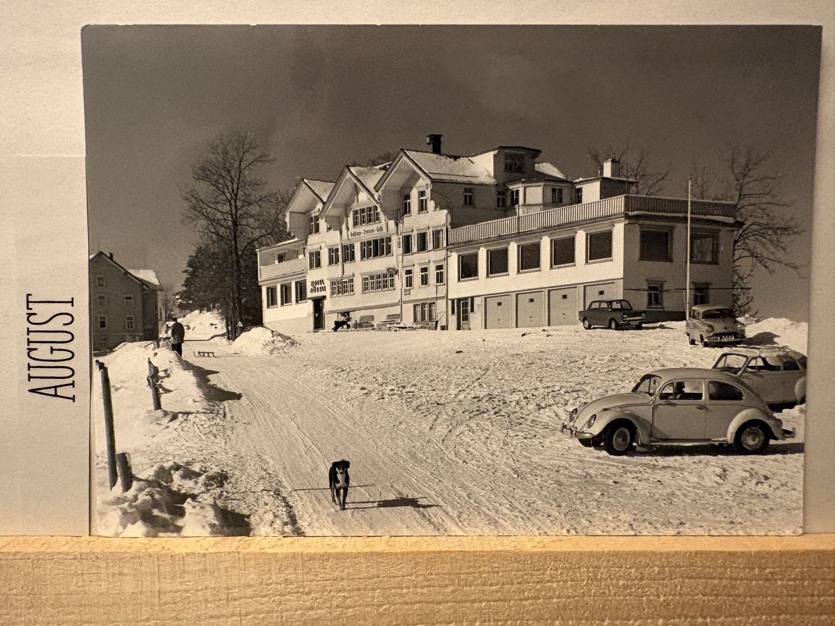 Ansichtskarten: AK von St. Anton Hotel Restaurant Rössli – Gebraucht aus Rümlang von Kartenpost1