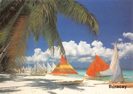 Gruss von den PHILIPPINEN - Boracay Segel Regatta '87