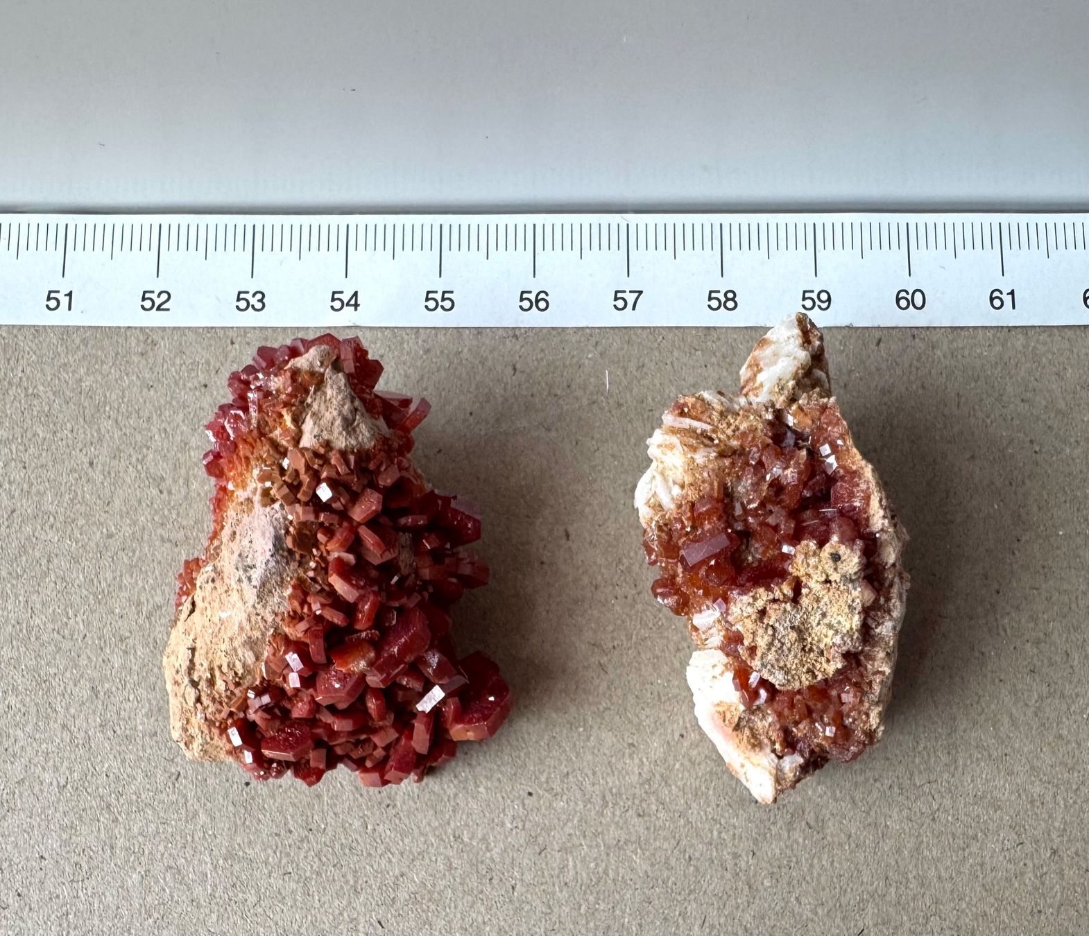 Minerali & Pietre curative: Vanadanit aus Marokko schöne Bruchstücke – Nuovo e nell'imballaggio originale da Leuggern venduto da gemshow 5