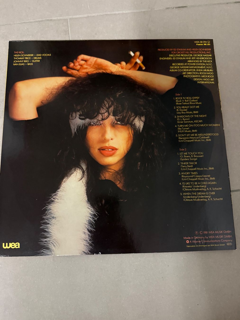 Vinyles: Schallplatte / helen schneider with the kick – D'occasion à Freidorf TG par sarotiko 1