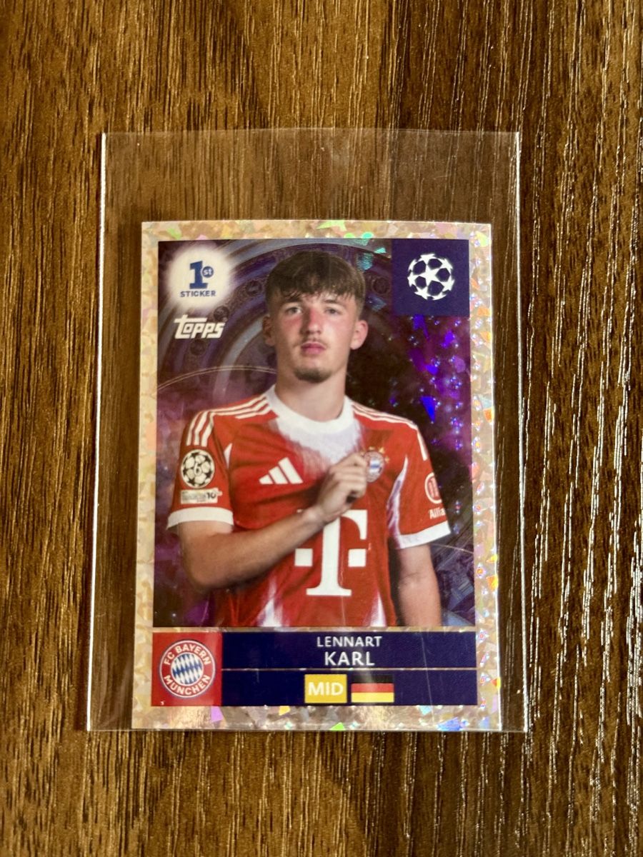 Topps Carte collezionabili: Lennart Karl – Nuovo (secondo la descrizione) da SAXON venduto da Mic_9