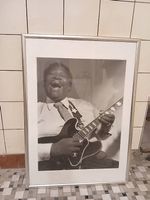 B.B. King Bild vom Pirelli Kalender 1998