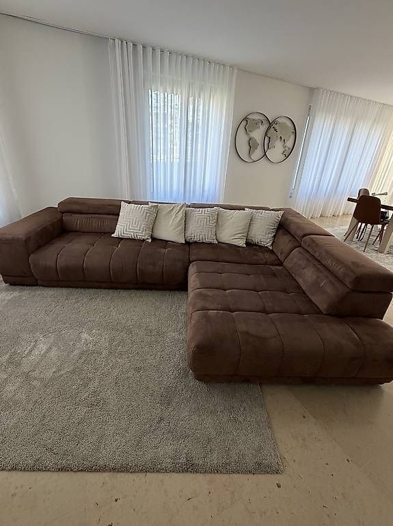 Divani: Ecksofa braun320cm/220cm/ 66cm – Usato da Zürich venduto da semirabm 3