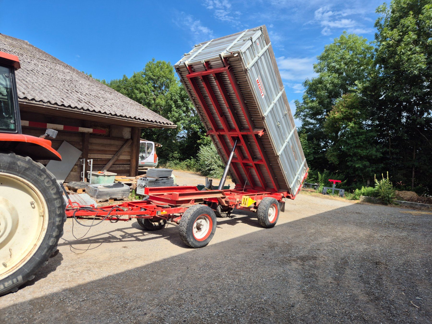 Autoribaltabili: Marolf 3 Seiten Kipper – Usato da Riet (Neftenbach) venduto da JakeDrummingFarmer 1