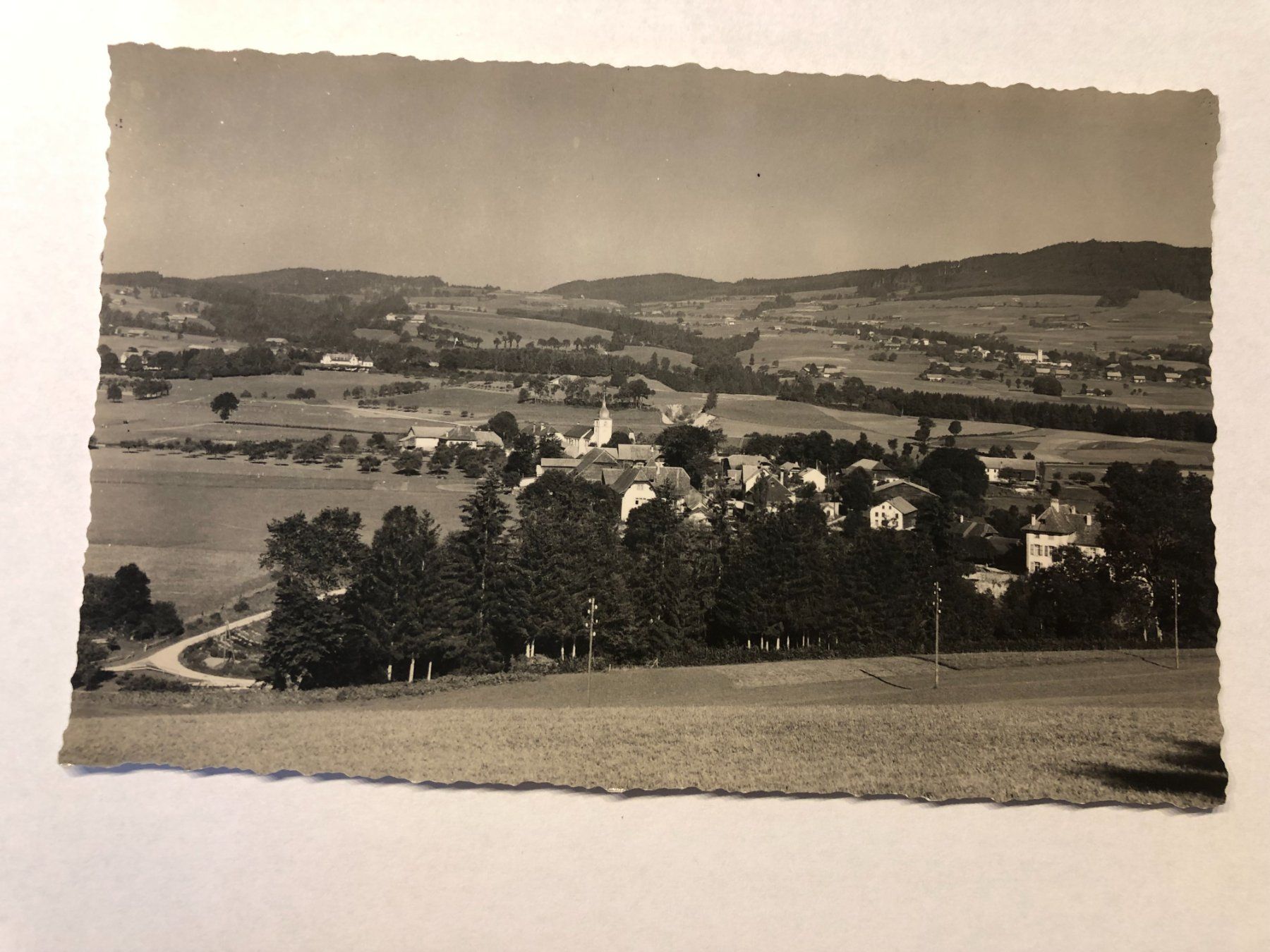 Cartoline postali: Ansichtskarte Vuippens Kanton Freiburg alt – Usato da Pfäffikon ZH venduto da Waltoversand