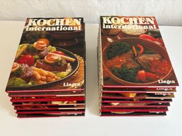 KOCHEN international – 14 Bände – Kochbuch-Konvolut