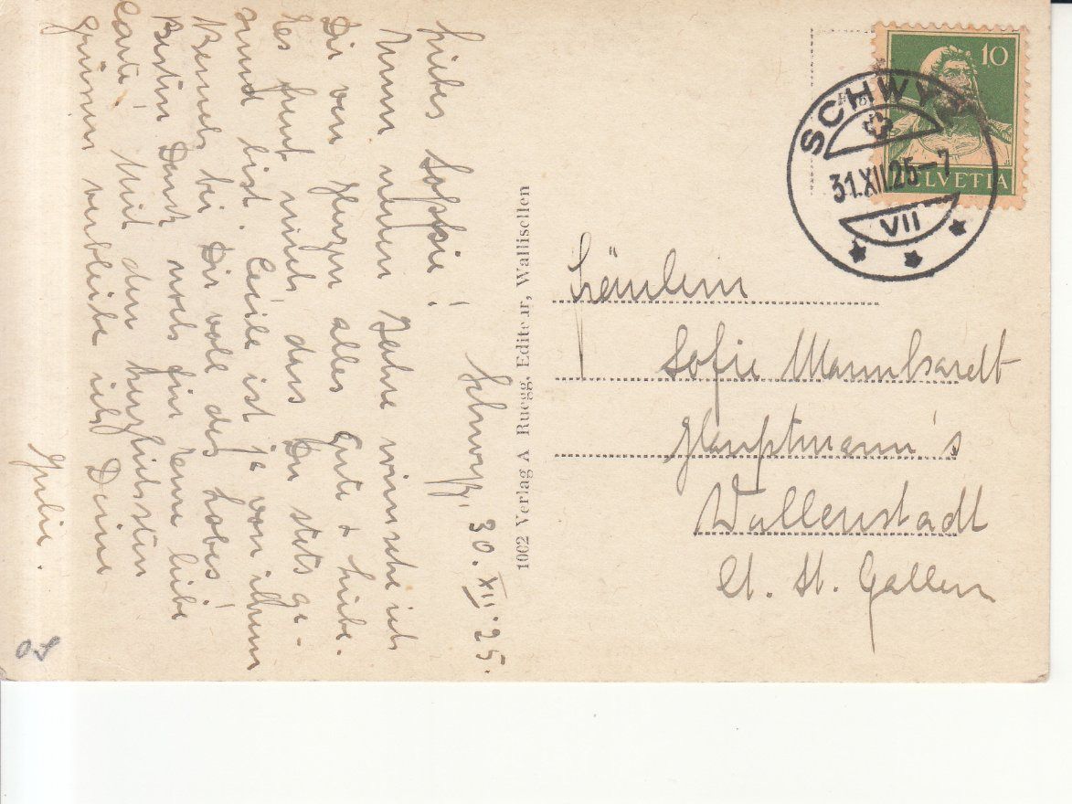 Cartoline postali: Winter unbekannt 1925 – Usato da Bürglen TG venduto da StampGraf 1