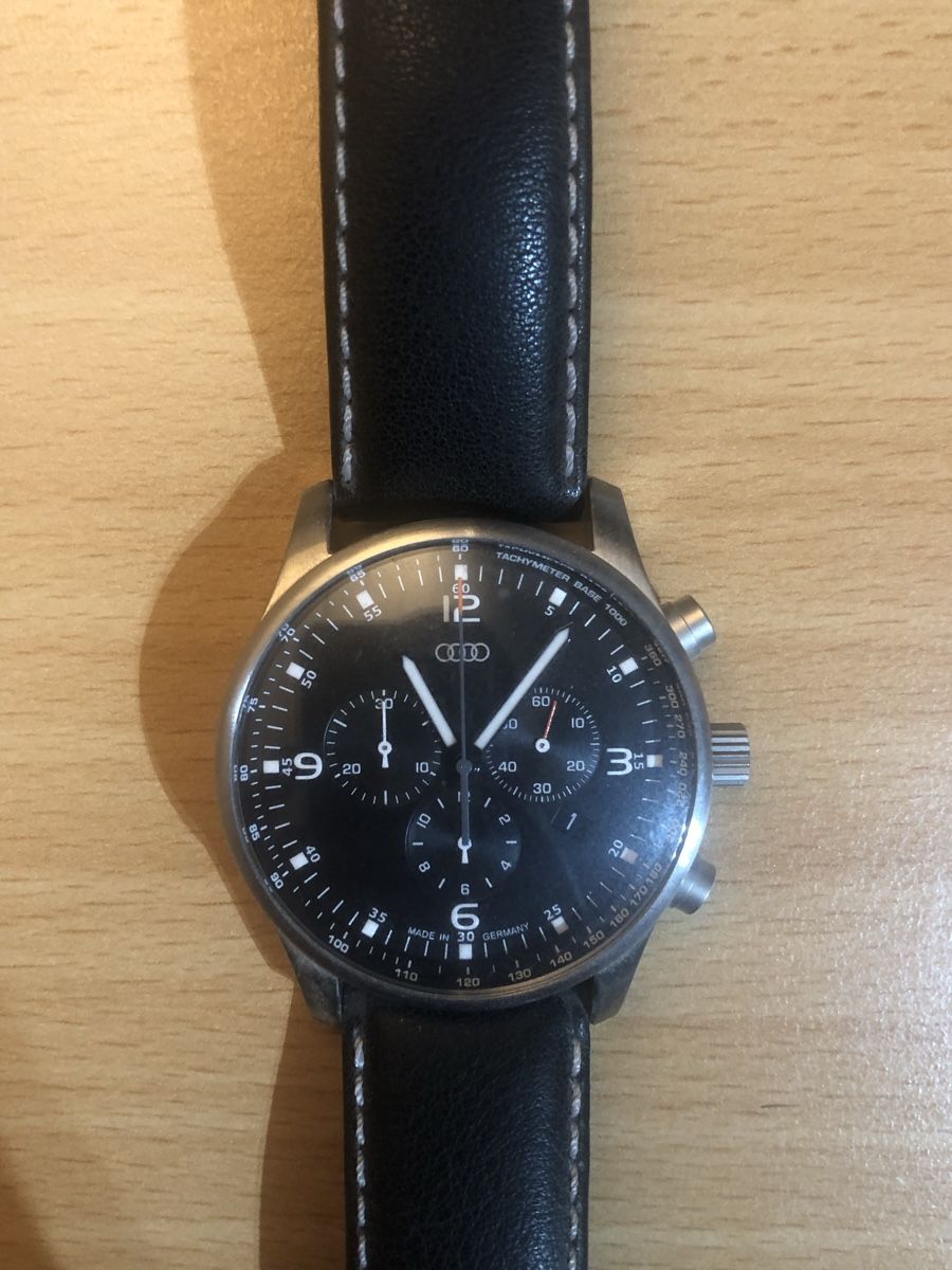Orologi: Audi Uhr (Chronograph) – Nuovo (secondo la descrizione) da Emmenbrücke venduto da ram_66mb 2