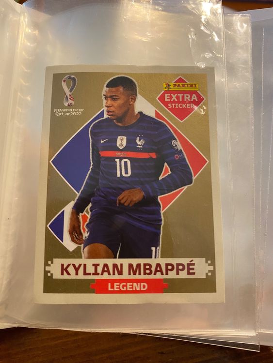 Panini Extra Sticker Gold Kylian Mbappé Kaufen Auf Ricardo