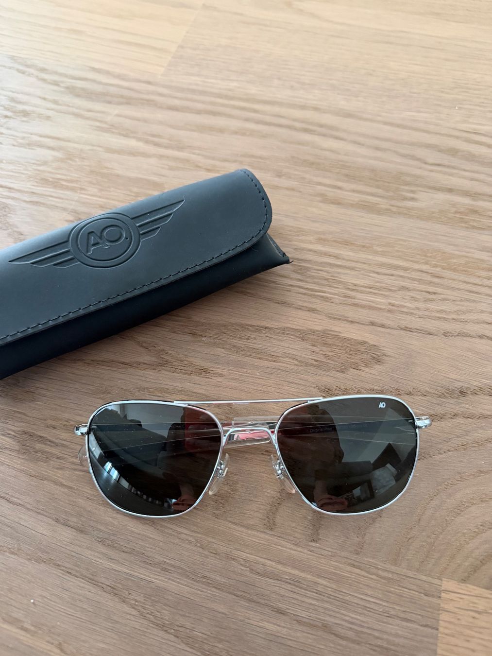 Occhiali & Lenti: AO Eyewear Sonnenbrille Original Pilot Silber – Nuovo (secondo la descrizione) da Kloten venduto da canela9 2