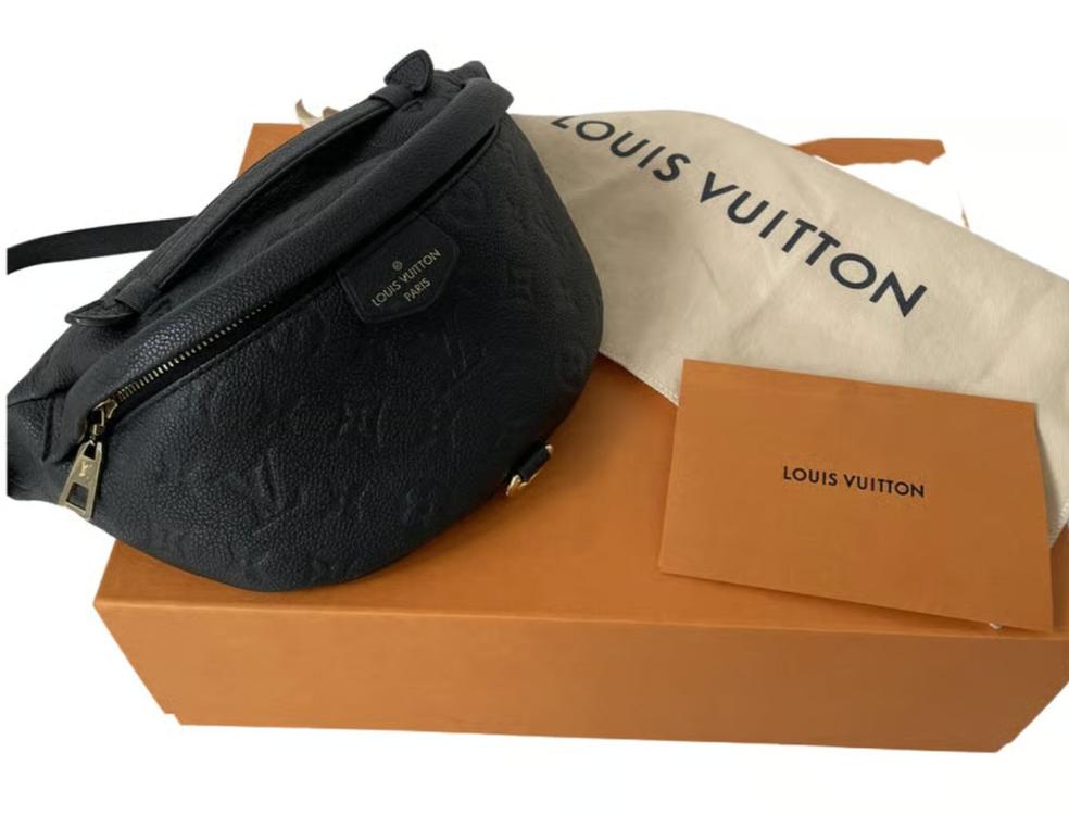 Louis Vuitton Bumbag Bauchtasche schwarz Fullset