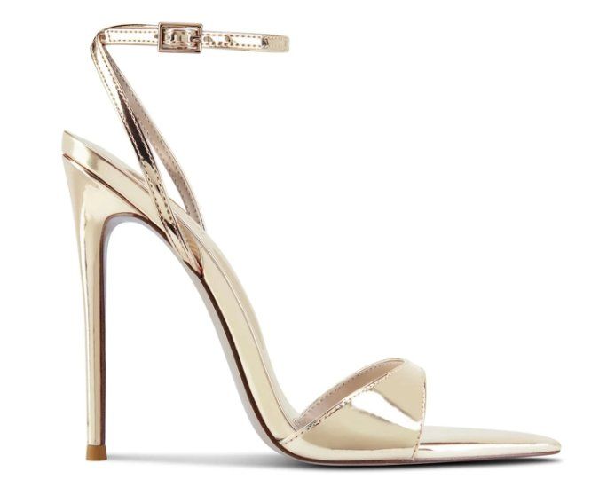 Scarpe da donna: GG Heel - Mirrored Gold – Nuovo e nell'imballaggio originale da Schwyz venduto da ineichp 1