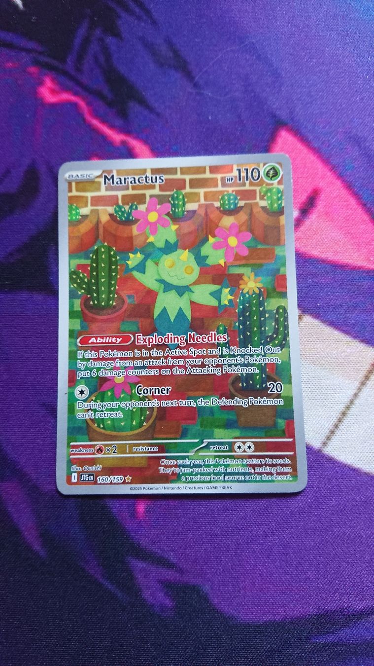 Pokémon Cartes à collectionner: Maractus JTG 160 EN – Neuf (Voir description) à Chur par FreakofRarity
