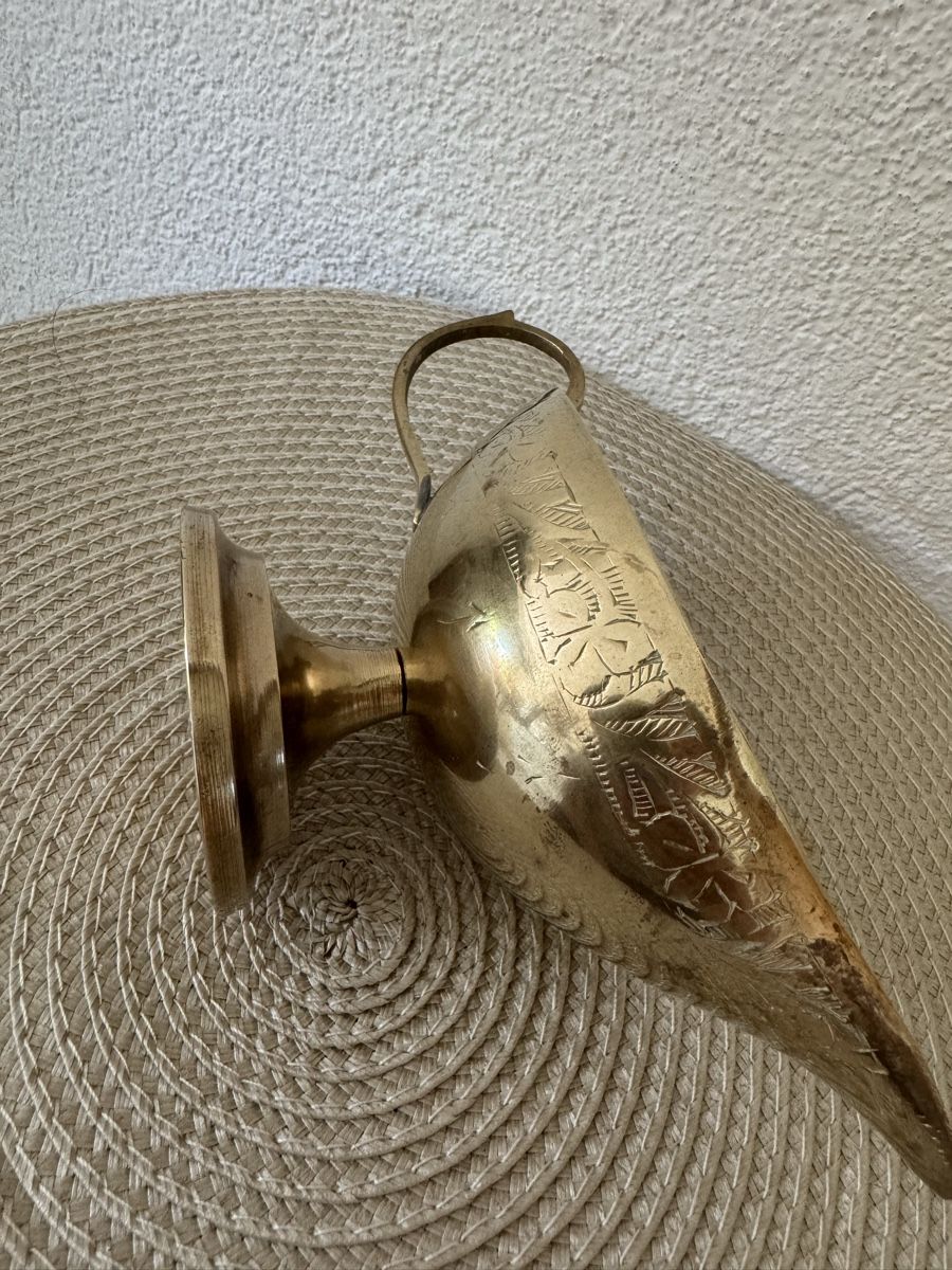 Portacandele: Aladdin Kerzenhalter aus Messing – Usato da Balsthal venduto da Narulya 2