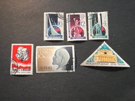Russia / USSR 1965 Mi.3038-40/3044/3067/3069 gest. (E676)