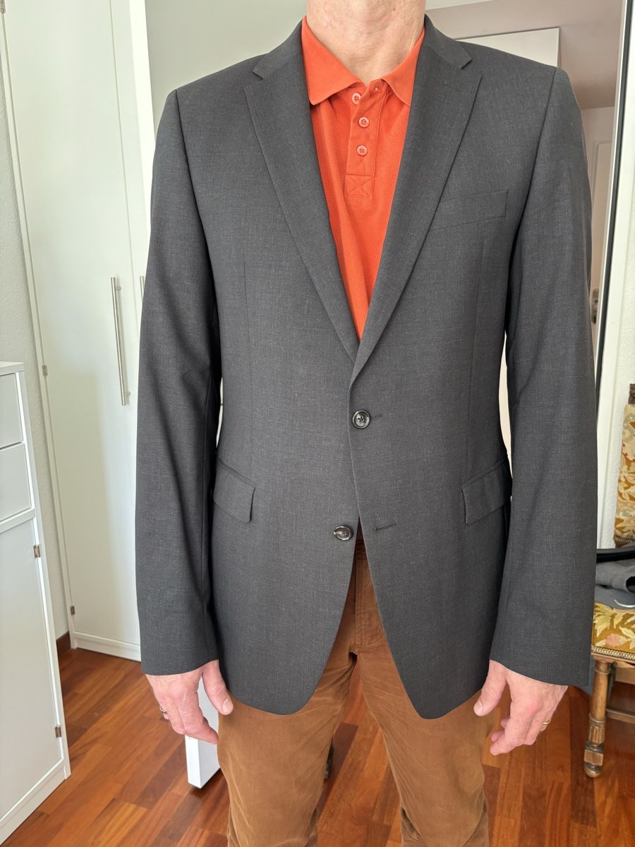 Tommy Hilfiger Jacken: Veste Tommy Hilfiger Tailored antharacite – Gebraucht aus OBERENGSTRINGEN von Lolo6316