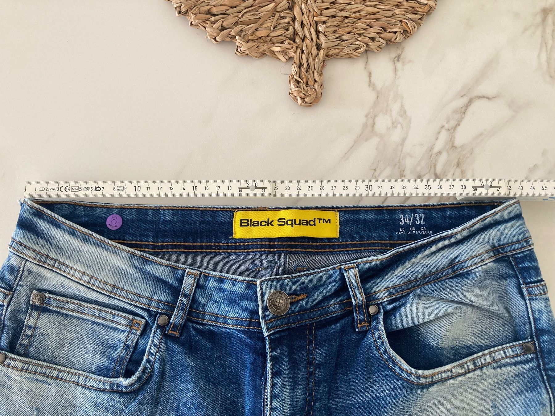 Jeans: Pantalon jeans black squad – Usato da Plagne venduto da gigi204 3