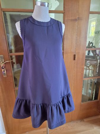 Kleid Ted Baker London blau ärmellos