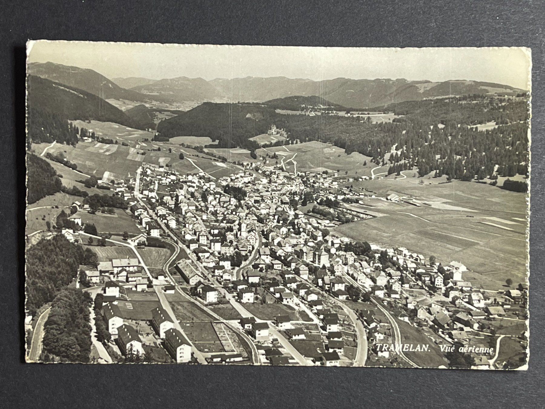 Cartes postales: Tramelan - Flugaufnahme – D'occasion à Steg VS par _vinci_